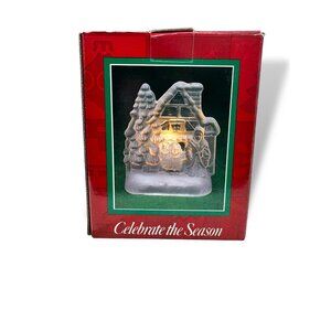 Celebrate The Season Glass Votive Original Box 1990s